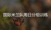 國際米蘭隊周日分組訓練