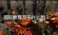 國際教育是干什么的？ 國際教育是什么
