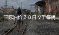 國際油價２８日收于每桶９２．８９美元 大幅反彈