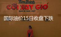 國際油價(jià)15日收盤下跌