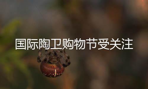 國際陶衛(wèi)購物節(jié)受關(guān)注