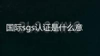 國際sgs認證是什么意思（sgs認證是什么意思）