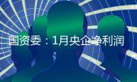 國資委：1月央企凈利潤同比增24%