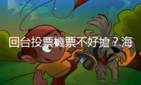 回臺投票機票不好搶？海基會：目前沒有接到臺商反映