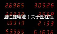 圓柱鋰電池（關于圓柱鋰電池的基本情況說明介紹）