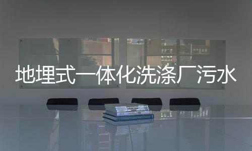 地埋式一體化洗滌廠污水處理設備