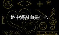 地中海貧血是什么