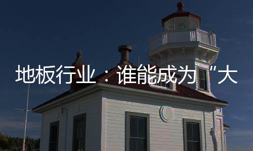 地板行業：誰能成為“大boss”?