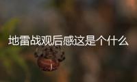 地雷戰觀后感這是個什么梗?