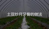 土豆炒月牙骨的做法