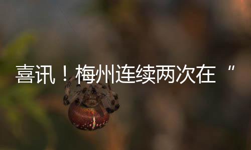 喜訊！梅州連續(xù)兩次在“菜籃子”市長(zhǎng)負(fù)責(zé)制考核中被評(píng)為優(yōu)秀等級(jí)