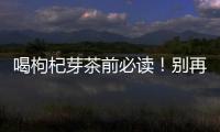 喝枸杞芽茶前必讀！別再忽視這個副作用！