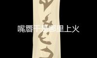 嘴唇干是哪里上火