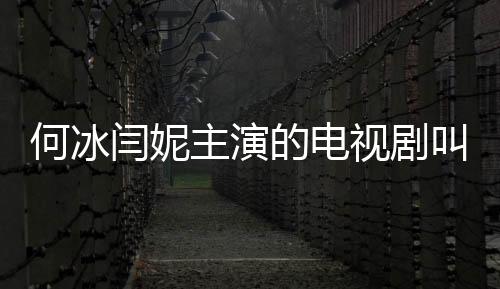 何冰閆妮主演的電視劇叫什么名字
