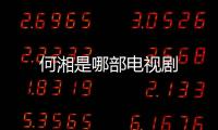 何湘是哪部電視劇