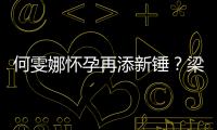 何雯娜懷孕再添新錘？梁超好友留言“雙喜臨門”