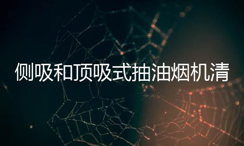 側吸和頂吸式抽油煙機清洗方法和技巧