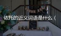 依托的近義詞語(yǔ)是什么（依托的近義詞）