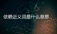 依賴近義詞是什么意思，依賴近義詞是什么