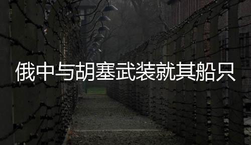 俄中與胡塞武裝就其船只安全通過紅海達成協議