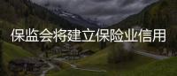 保監會將建立保險業信用記錄“黑名單”