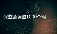 保監(jiān)會(huì)調(diào)整1000個(gè)明細(xì)指標(biāo)