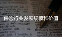 保險行業發展規模和價值需要平衡