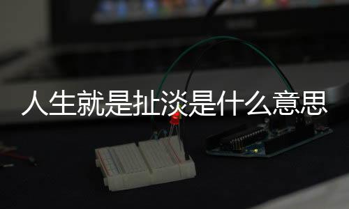 人生就是扯淡是什么意思（扯淡是什么意思）