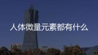 人體微量元素都有什么