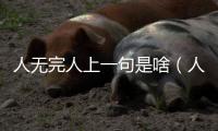 人無完人上一句是啥（人無完人的上一句）