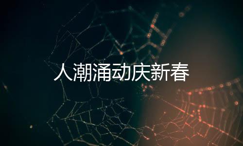 人潮涌動慶新春