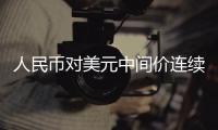 人民幣對美元中間價連續3日創新高