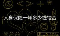 人身保險一年多少錢較合適