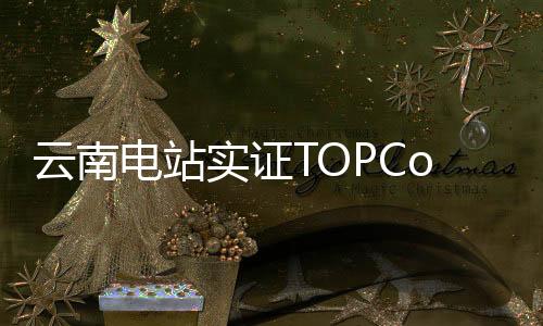 云南電站實證TOPCon3.0較BC2.0綜合發電增益7.2%，雙面率貢獻3.28%