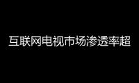 互聯網電視市場滲透率超8成 畫質仍是第一關注要素