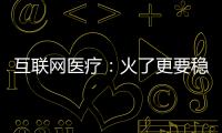 互聯網醫療：火了更要穩 亟需整頓亂象突破局限
