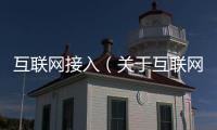 互聯(lián)網(wǎng)接入（關(guān)于互聯(lián)網(wǎng)接入的基本情況說明介紹）