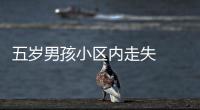 五歲男孩小區內走失  媽媽急瘋