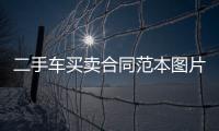 二手車買賣合同范本圖片（二手車買賣合同范本）