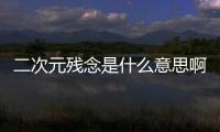 二次元殘念是什么意思啊（二次元殘念是什么意思）