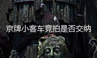 京牌小客車競拍是否交納傭金？