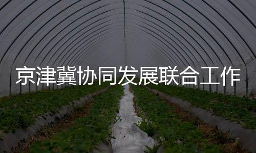 京津冀協(xié)同發(fā)展聯(lián)合工作辦公室成立
