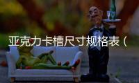 亞克力卡槽尺寸規格表（5寸亞克力卡槽尺寸）
