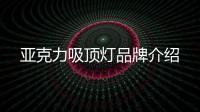 亞克力吸頂燈品牌介紹