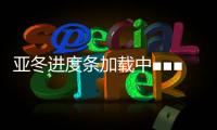 亞冬進(jìn)度條加載中■■■■□昨日有哪些新鮮事？戳→
