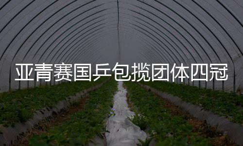 亞青賽國乒包攬團體四冠 鎖定世青賽參賽席位