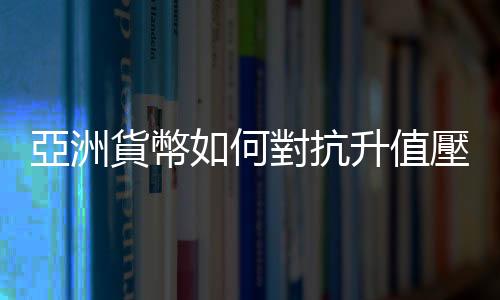 亞洲貨幣如何對抗升值壓力？｜天下雜誌