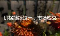價格繼續拉升，市場成交一般！,市場研究