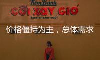 價格僵持為主，總體需求平穩！,行業資訊