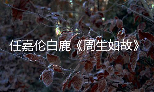 任嘉倫白鹿《周生如故》被評“質感高級” 愛奇藝沉浸式玩法走心圈粉